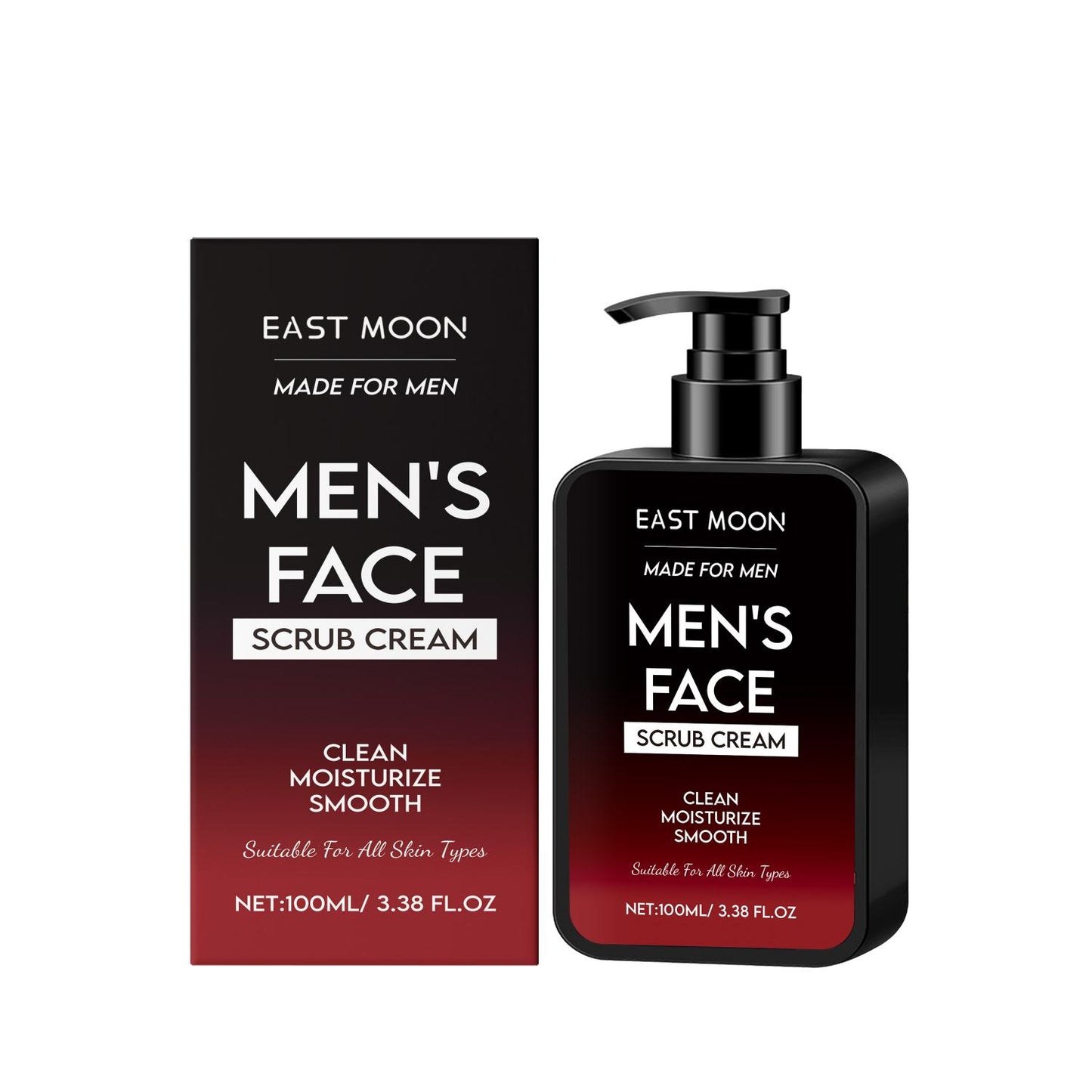 Men's Face Rejuvenating Scrub Cream